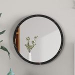 Mirror Reflex  melamine ne nuance mermeri antracit 49x5x49cm - Image 2
