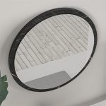 Mirror Reflex  melamine ne nuance mermeri antracit 49x5x49cm - Image 3