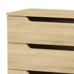 Komodë me 4 sirtarë Azenor, ngjyrë sonoma 72x38x83cm - Image 2