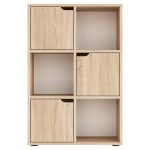 Raft librash Bookel  ne ngjyre sonoma 59.5x27.5x89cm - Image 3