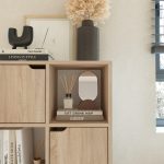 Raft librash Bookel  ne ngjyre sonoma 59.5x27.5x89cm - Image 4