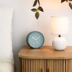 Llambë tavoline PWL-1210, E14 60W, qeramikë në ngjyrë të bardhë D13x25cm - Image 2