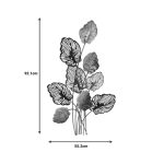 Dekor muri Irida Inart, metal shumëngjyrësh 55.2x2.5x92.1cm - Image 2