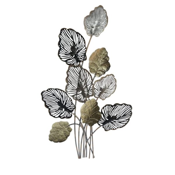 Dekor muri Irida Inart, metal shumëngjyrësh 55.2x2.5x92.1cm