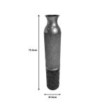 Vazo dekorative Raptonal Inart, metal shumëngjyrësh, D14x75.6cm - Image 2