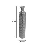 Vazo dekorative Perikl Inart, metal në ngjyrë ari D19.7x96.5cm - Image 2