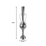 Vazo dekorative Hra Inart, metal në nuancë ari D20.3x94cm - Image 2