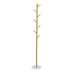 Varëse rrobash metalike Goldity, në nuancë natyrale D30x174cm
