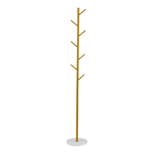 Varëse rrobash metalike Goldity, në nuancë natyrale D30x174cm