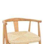 Kolltuku Gernine, dru ahu dhe litar në nuancë natyrale 56x49x73cm - Image 6