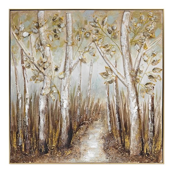 Pikturë në kanavacë Leambre II Inart 102x4.5x102cm