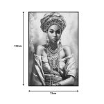 Pikturë në kanavacë Danniela I Inart 72x4x102cm - Image 2