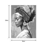 Piktura në kanavacë Danniela II Inart 90x3x120cm - Image 2