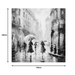 Pikturë në kanavacë Nightdream II Inart 100x3x100cm - Image 2