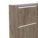 Kuti këpucësh Karol, melaminë në nuancë natyrale 70x24x113cm - Image 5