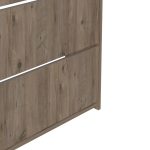 Kuti këpucësh Karol, melaminë në nuancë natyrale 70x24x113cm - Image 6