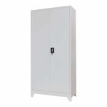 Dollap metalik Zogi, në nuancë gri e hapur 90x45x190cm - Image 2