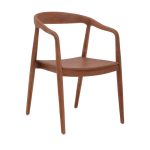 Karrige Zonge, dru tik në ngjyrë arre 54x57x76cm