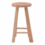 Stol Charloce, dru tik me ngjyrë natyrale D35x62cm - Image 2