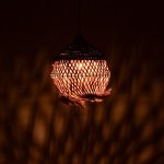 Llamba tavani Fiorine Inart abaca ne ngjyre natyrale D55x70cm - Image 2