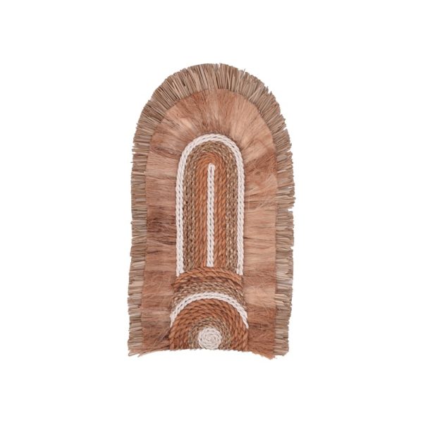 Dekor muri Earsy I Inart, në ngjyrë natyrale 48x26x8cm