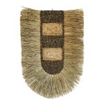 Dekor i murit Mate Baffen I Inart, në ngjyrë natyrale 60x85x10cm