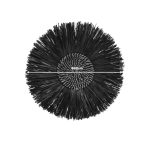 Dekor muri Valene Inart, në ngjyrë natyrale D60x8cm - Image 2