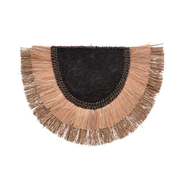 Dekor muri Pedrine Inart, abaca në ngjyrë natyrale 85x60x6cm