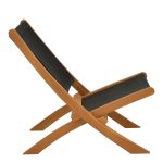 Karrige Seal, dru tik dhe litar në nuancë të zezë 61x76x72cm - Image 3