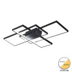 Llambë tavani Luxane, LED metal i zi 105x60x7cm