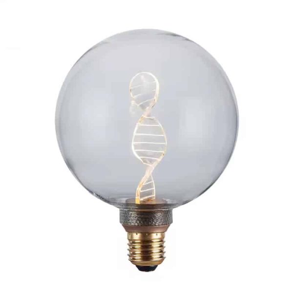 Llambë LED RN-DNA G125 Bulb, 3.5W E27 220-240V, transparente