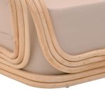 Karrige Radictive, PE ratan në ngjyrë natyrale me jastëk bezhë 88x57x73cm - Image 7