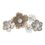 Dekor muri Vogene Inart, metal ari-nuancë e bardhë 90.5x47x7cm