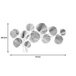 Dekor muri Fleur Inart, metal ari 131x68.5x6cm - Image 2