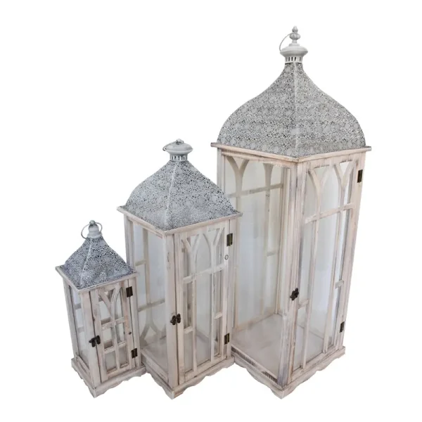 Set fenerësh Danny Inart, set prej 3 copë, alumin në nuancë natyrale