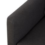 Divan me krevat Barzene, stof antracit 96x83x75cm - Image 5