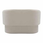 Divan dyvendësh Playmob, stof bezhë 65x128x79cm - Image 5