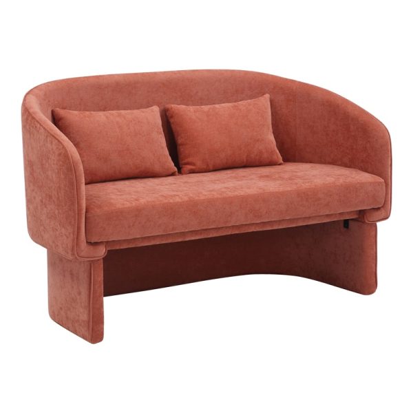 Divan dyvendësh Playmob, stof në nuancë pllake 65x128x79cm