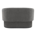 Divan dyvendësh Playmob, stof gri 65x128x79cm - Image 5