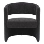 Karrige Leicy, stof në nuancë të zezë 69x63x76.5cm - Image 4