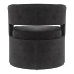 Karrige Leicy, stof në nuancë të zezë 69x63x76.5cm - Image 5