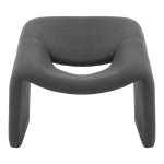 Karrige Clous , stof teddy në nuancë antracit 86x77x73.5cm - Image 4