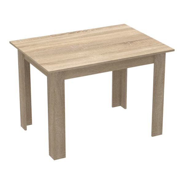 Tavolinë Manka, melamine në ngjyrë sonoma, 110x80x77cm