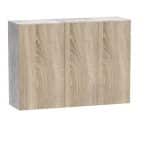 Mobilje të kuzhinës Festa I, melamine në ngjyrë sonoma 100x60x85cm - Image 3