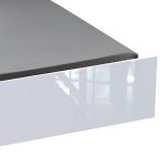 Krevat çift Afina, melamine në ngjyrë të bardhë 160x200cm - Image 3