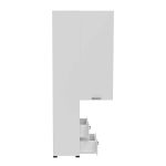 Garderobe Toscana  melamine ne ngjyre te bardhe 50x42x222.5cm - Image 4