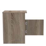 Komodina Galdi  melamine ne ngjyre tartufi sonoma 40x45x60cm - Image 5