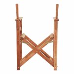 Korniza e kolltukut regjisor Kompa  dru i ngurte ahu ne ngjyre arre 56.5x54x88cm - Image 5