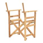 Korniza e kolltukut regjisor Kompa  dru ahu i forte ne ngjyre natyrale 56.5x54x88cm - Image 2